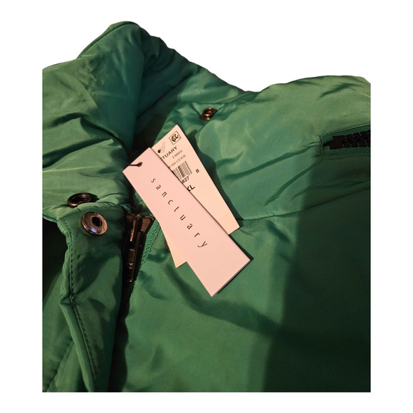 Sanctuary XL Long Sleeve Zip up Puffer Jacket - Picture 2 of 9